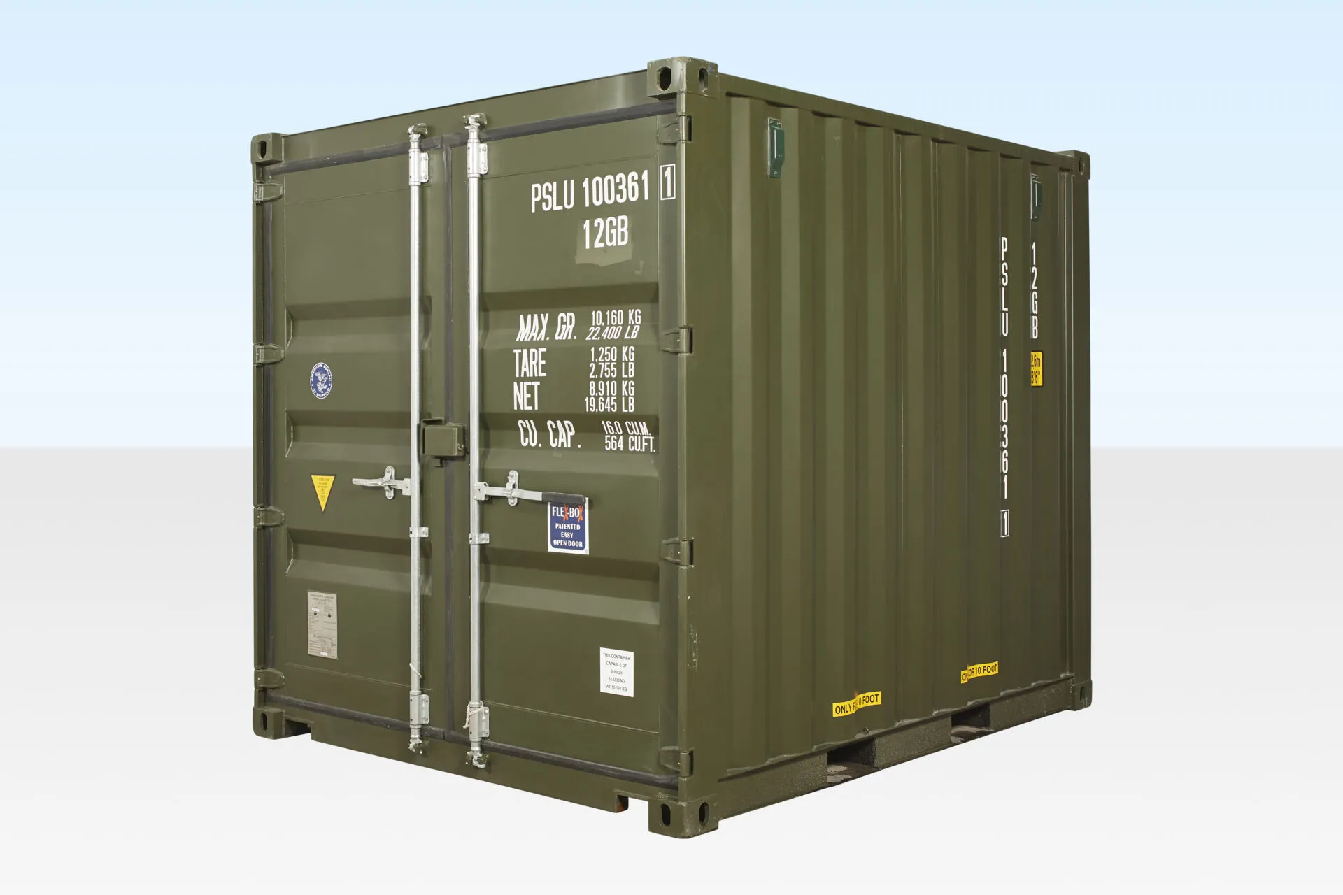 buy 10ft x 8ft shipping container for sale