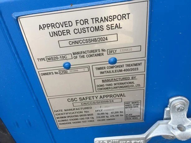 Buy Dong Fang 20ft Container for Sale