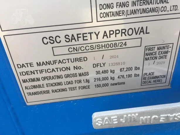 Buy Dong Fang 20ft Container for Sale