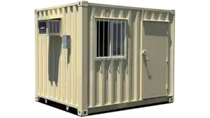 10ft New Ground Level Office Container