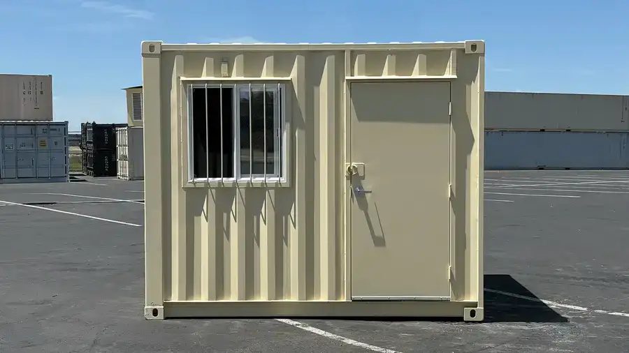 10ft New Ground Level Office Container