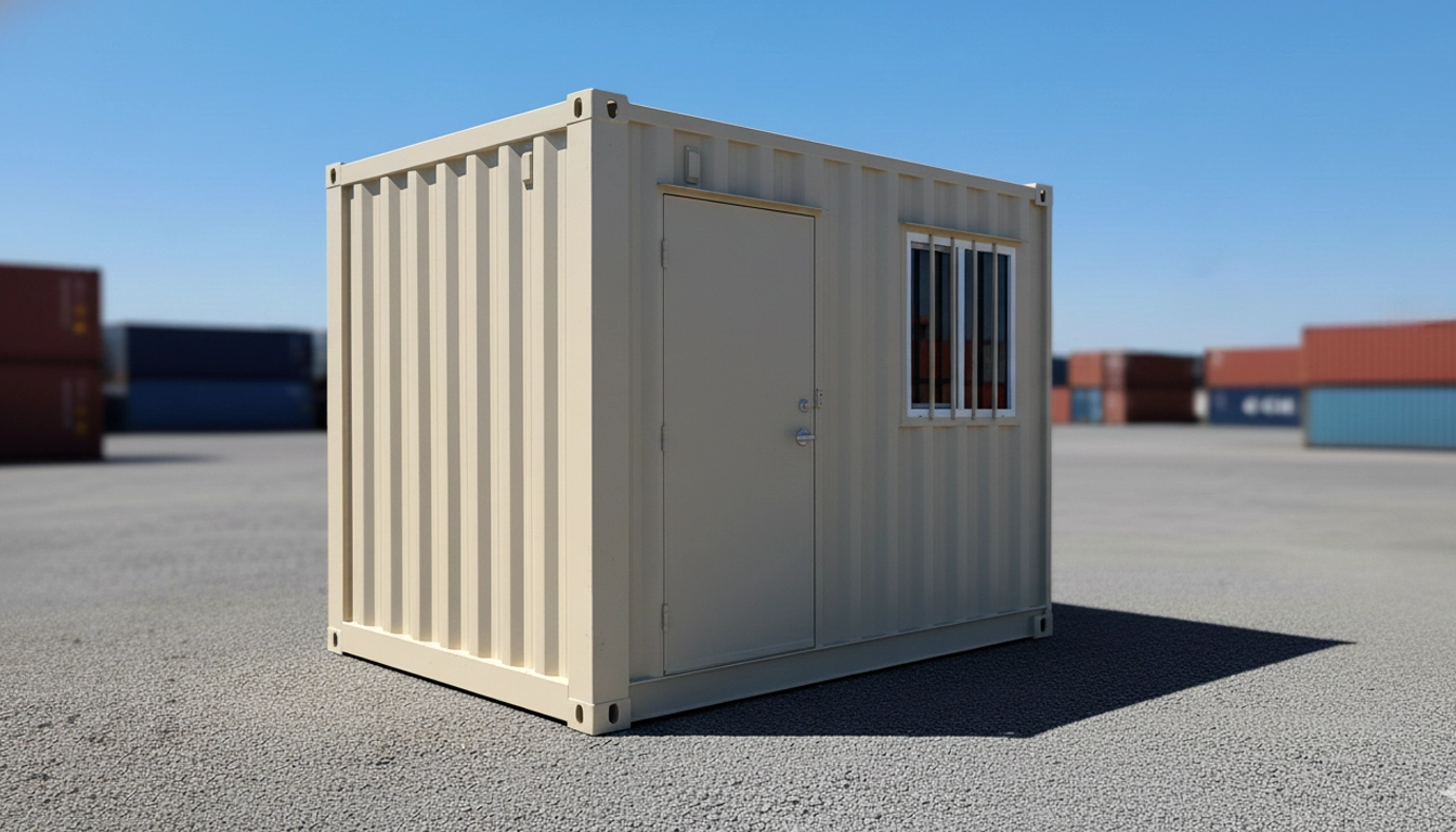10ft Refurbished Ground Level Office Container