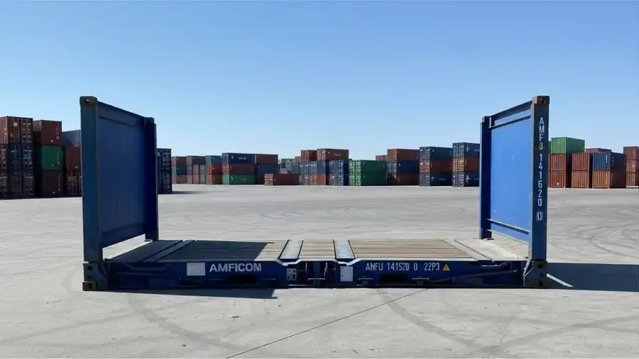 20ft Used Flat Rack Container