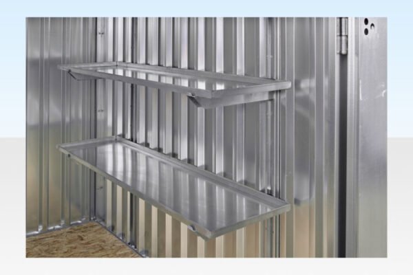 Flat Pack Storage Container – Galvanised - Image 3