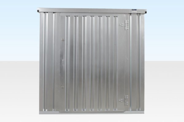 Flat Pack Storage Container – Galvanised - Image 2