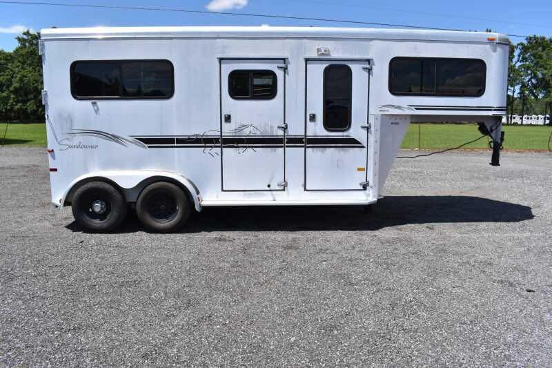 2000 Sundowner 7204GNST 2 Horse Trailer - Image 18