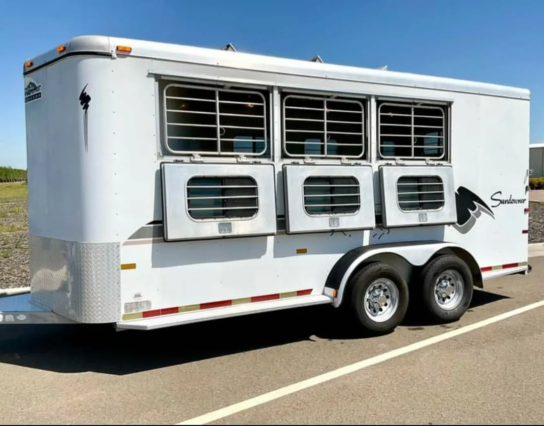 1999 Sundowner 3 Horse Trailer for sale