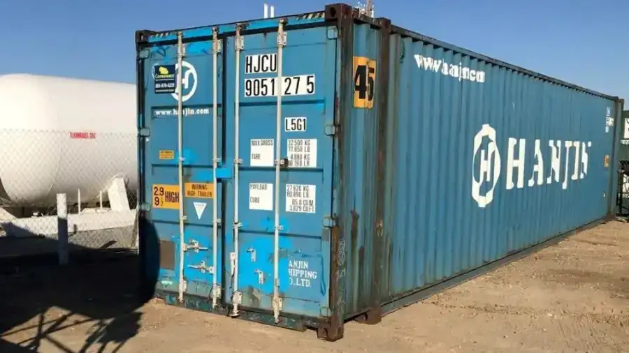 45ft Used High Cube Shipping Container