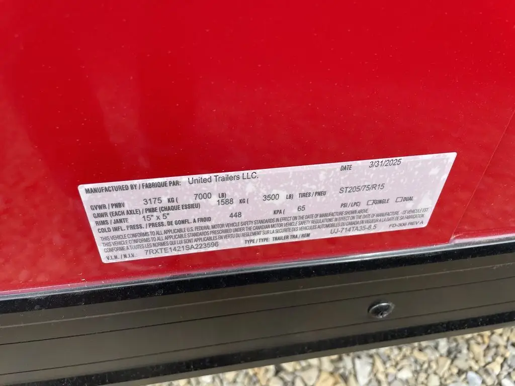 Buy New 2025 United Trailer for sale Online