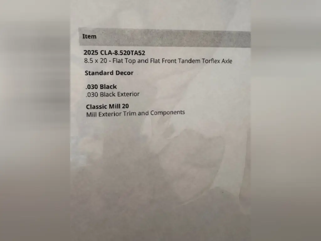 Buy CLA-8.520TA52 Tandem Axle Trailer for sale