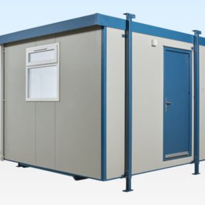 2+1 Steel Toilet Cabin 12Ft x 9Ft - Image 2