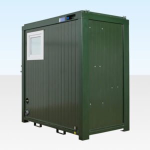 portable restroom with shower