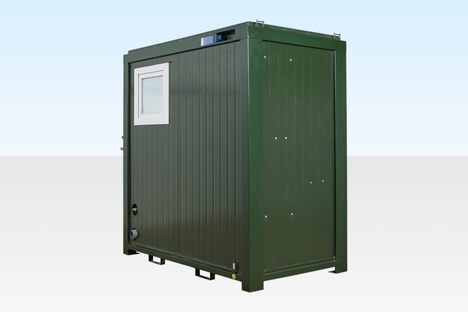 portable restroom with shower
