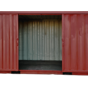 20ft Used Storage Container with Barn Doors