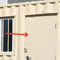10ft New Ground Level Office Container