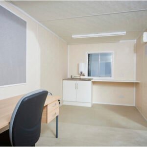 steel office/canteen cabin