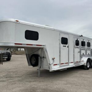 2004 hart 3 horse weekender trailer for sale