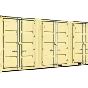 40ft New High Cube Open Side 4-Doors Shipping Container