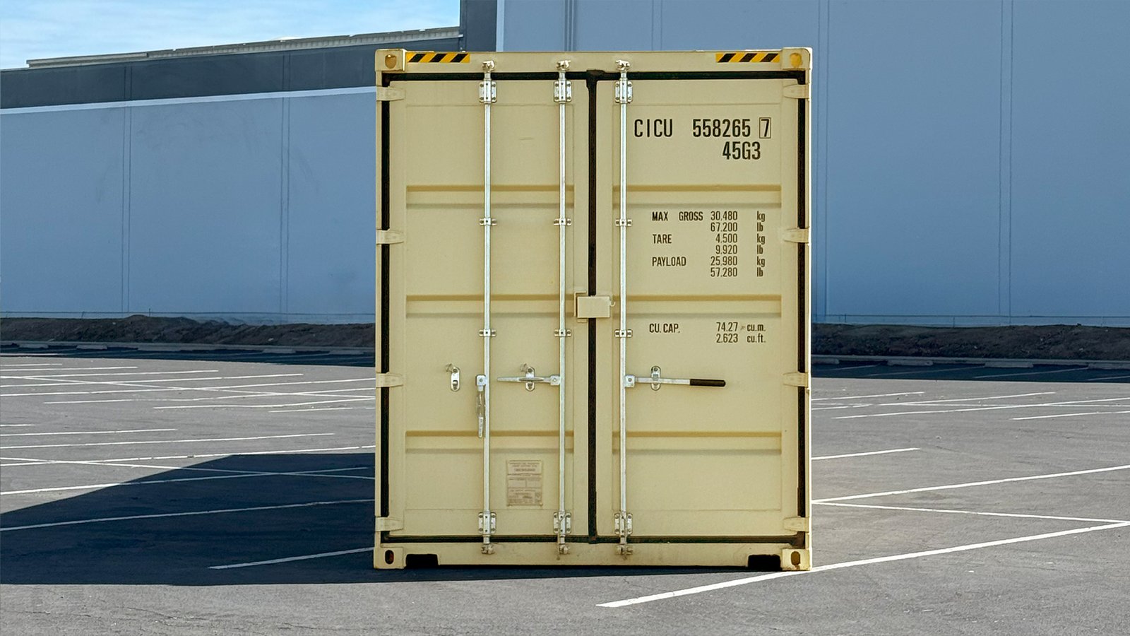 40ft New High Cube Open Side 4-Doors Shipping Container