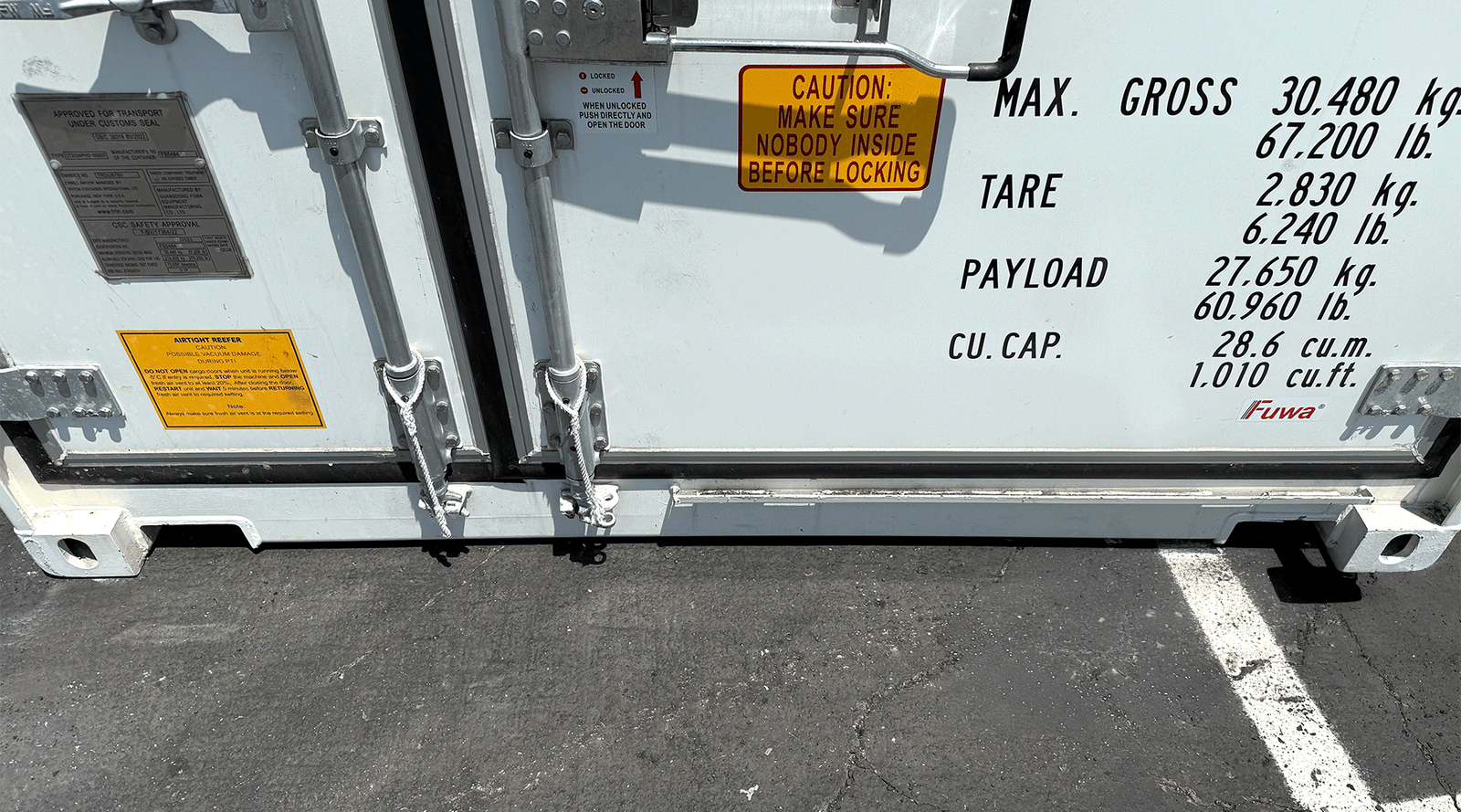 20ft New Refrigerated Container